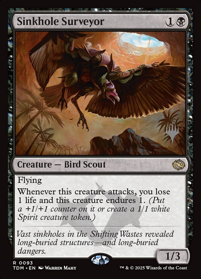 Sinkhole Surveyor card front