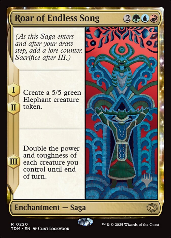 Roar of Endless Song card front