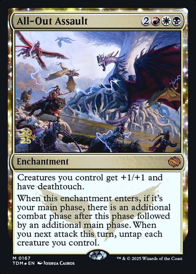 All-Out Assault card front