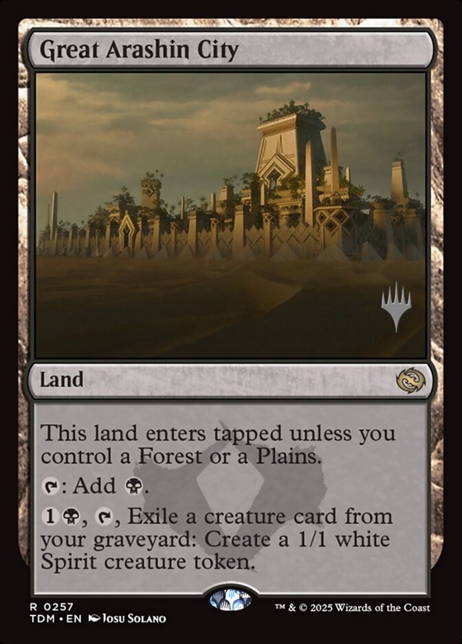 Great Arashin City card front