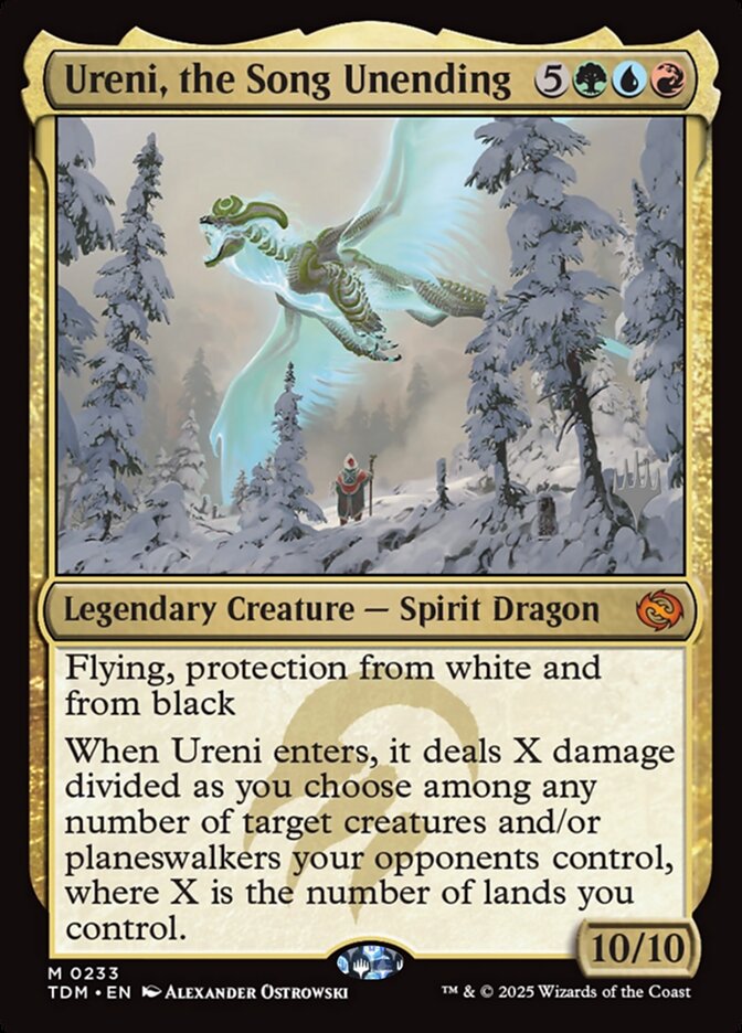Ureni, the Song Unending card front