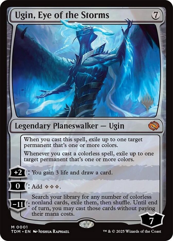 Ugin, Eye of the Storms card front