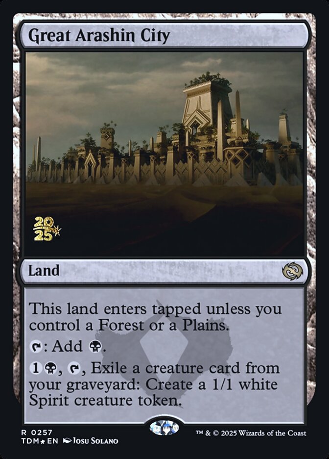 Great Arashin City card front