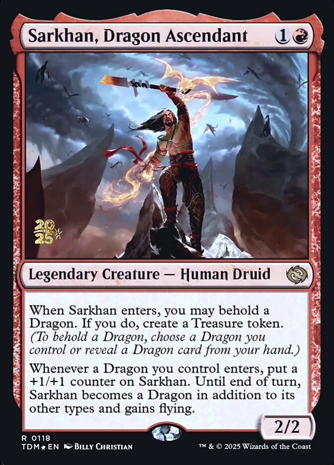 Sarkhan, Dragon Ascendant card front