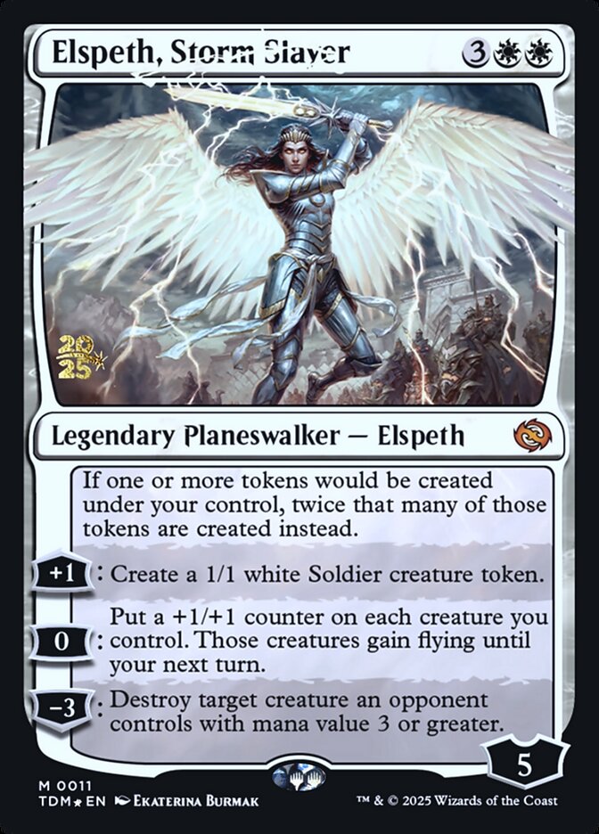 Elspeth, Storm Slayer card front