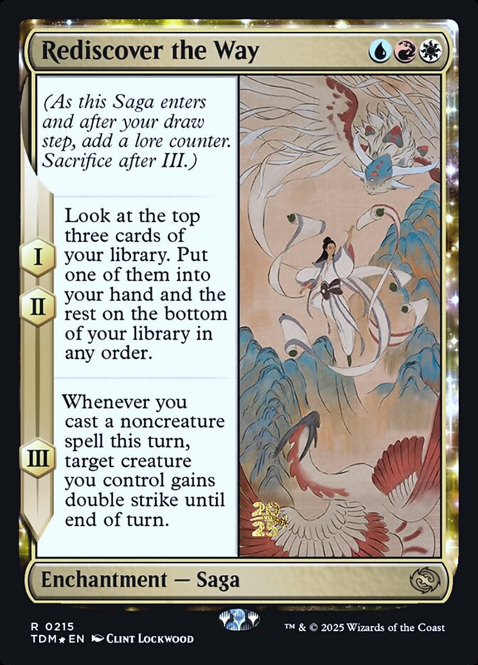Rediscover the Way card front