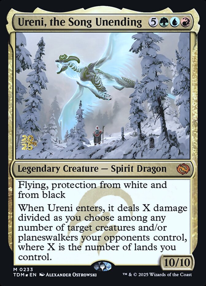 Ureni, the Song Unending card front