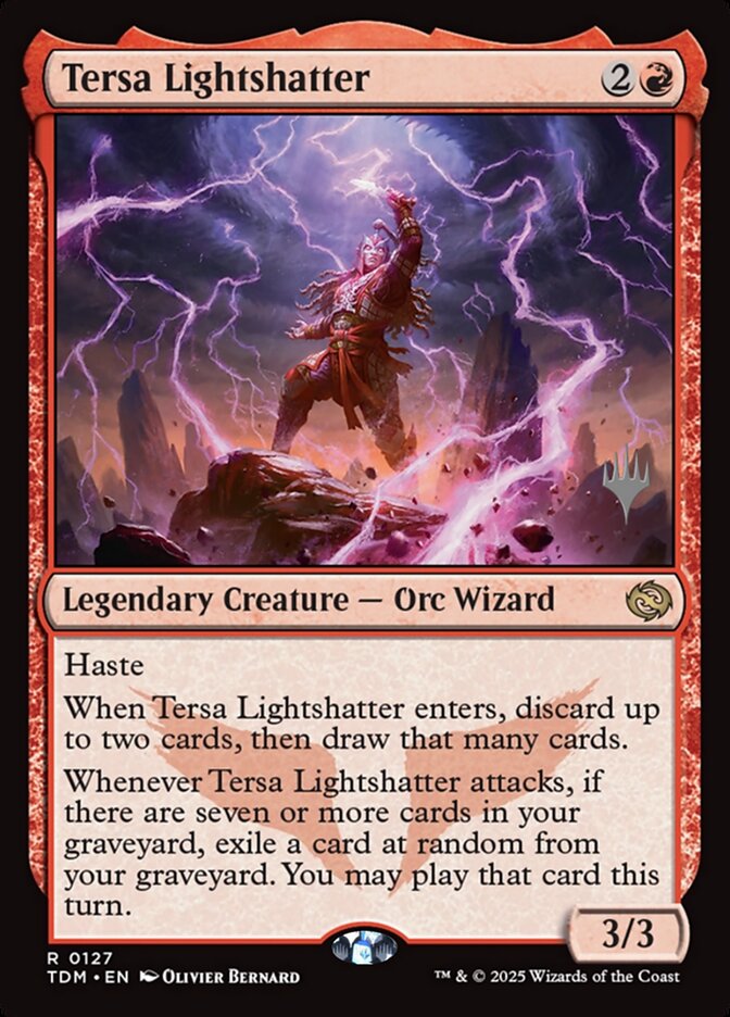 Tersa Lightshatter card front