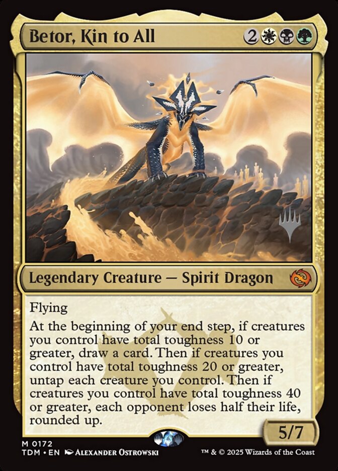 Betor, Kin to All card front