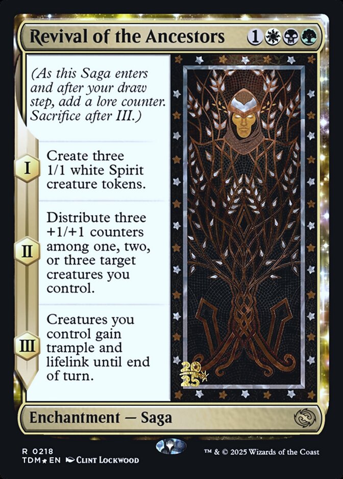 Revival of the Ancestors card front