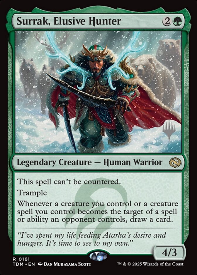 Surrak, Elusive Hunter card front