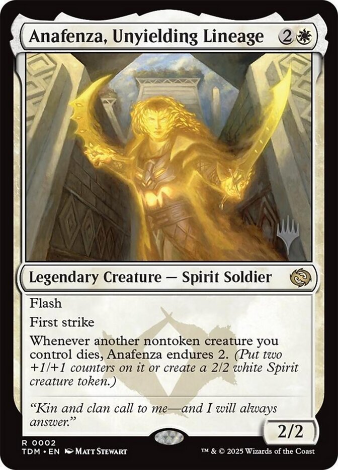 Anafenza, Unyielding Lineage card front