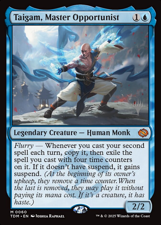 Taigam, Master Opportunist card front