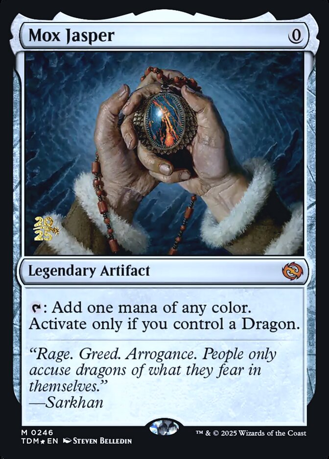 Mox Jasper card front