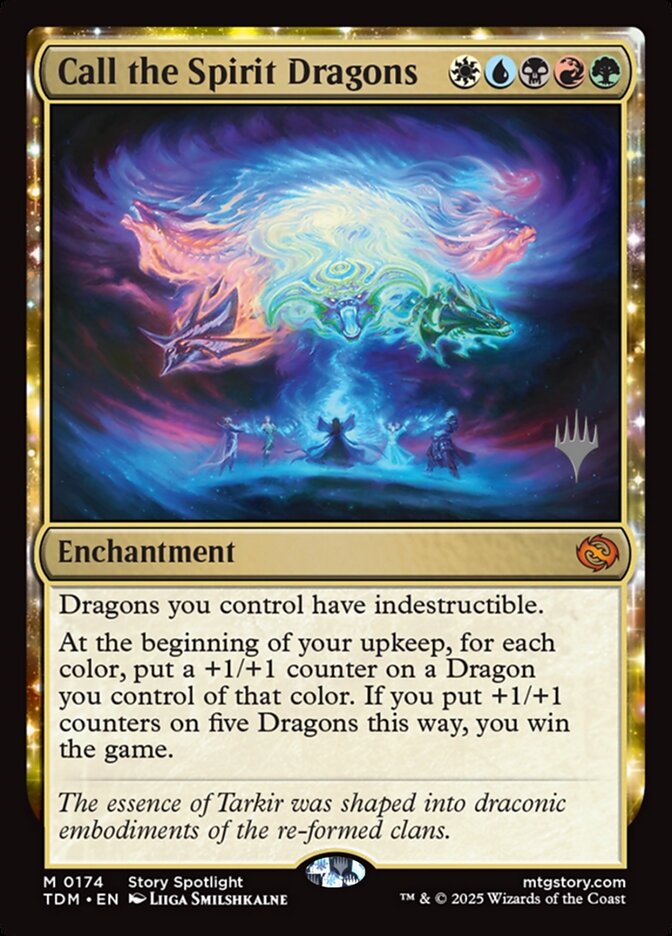 Call the Spirit Dragons card front