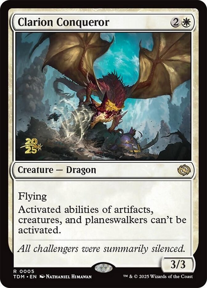 Clarion Conqueror card front