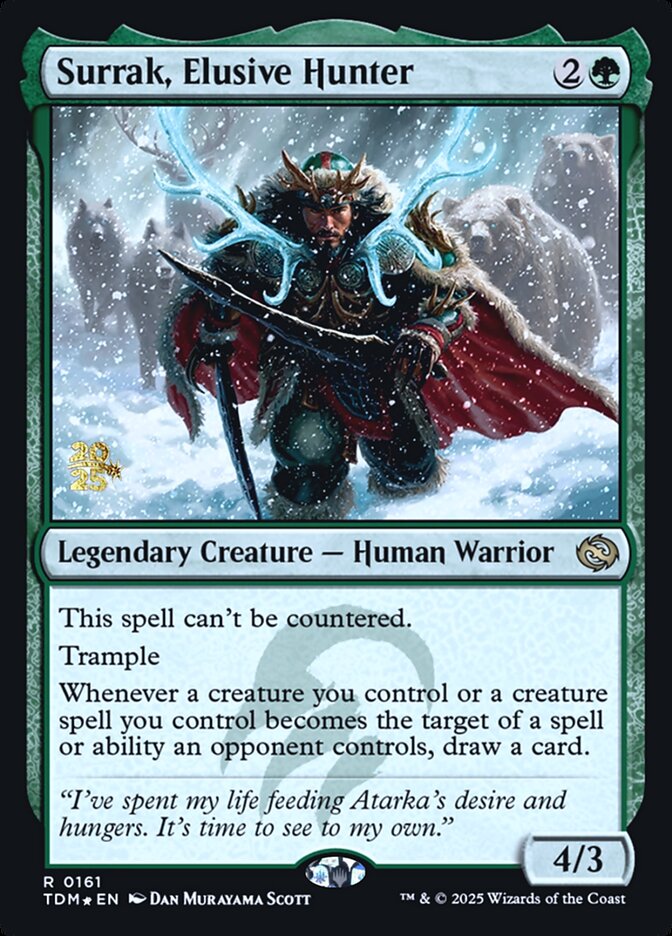 Surrak, Elusive Hunter card front