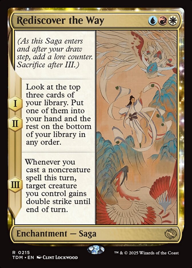 Rediscover the Way card front