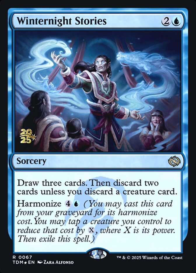 Winternight Stories card front
