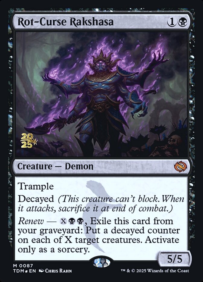 Rot-Curse Rakshasa card front