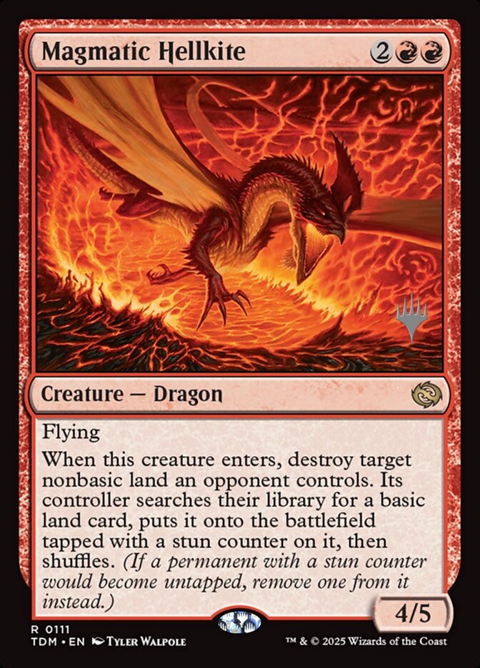 Magmatic Hellkite card front