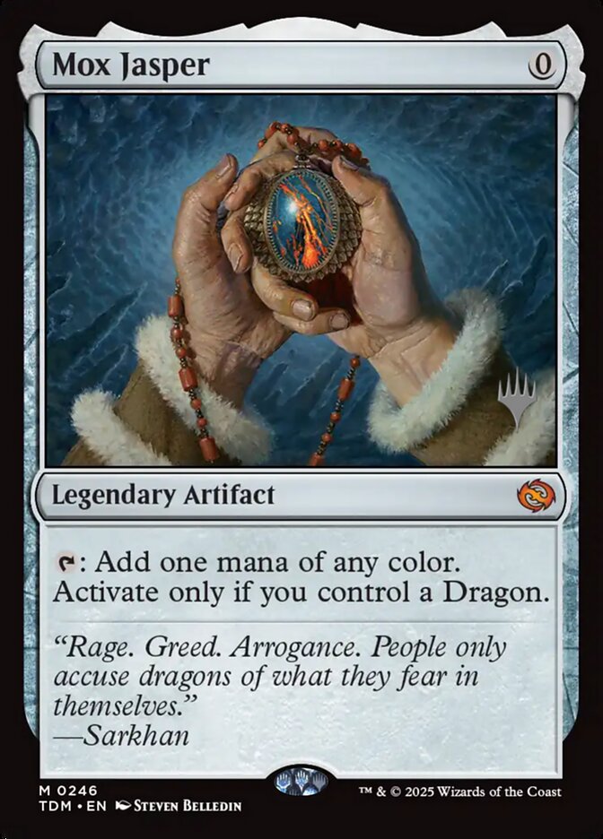 Mox Jasper card front