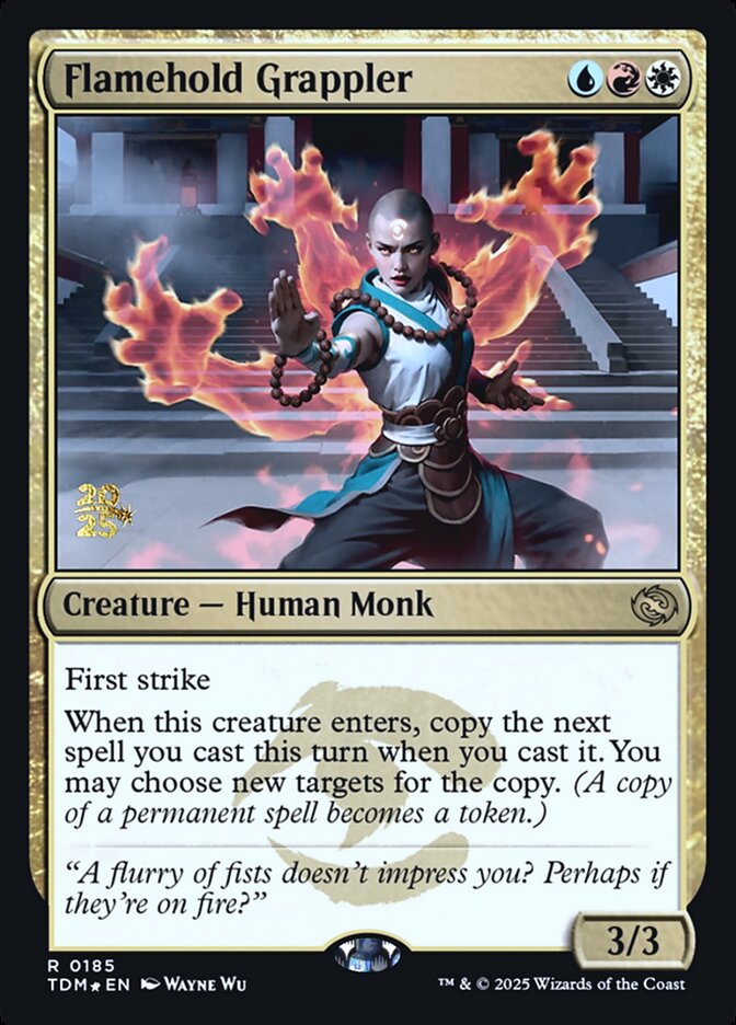 Flamehold Grappler card front