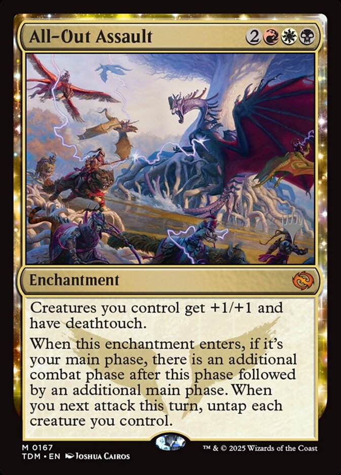 All-Out Assault card front