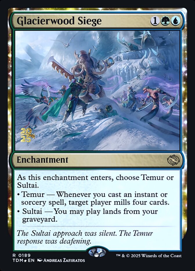 Glacierwood Siege card front