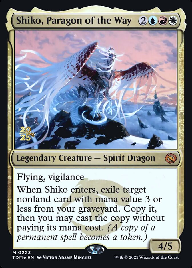 Shiko, Paragon of the Way card front