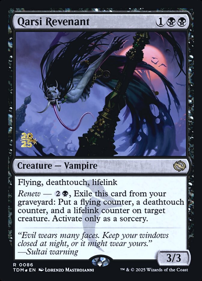 Qarsi Revenant card front