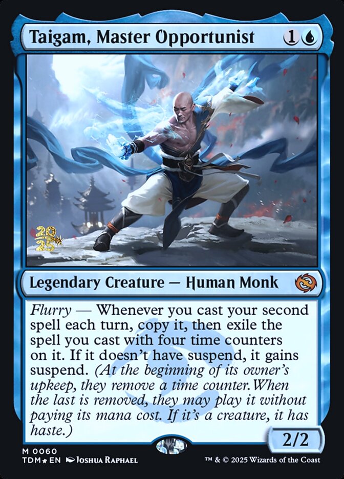 Taigam, Master Opportunist card front