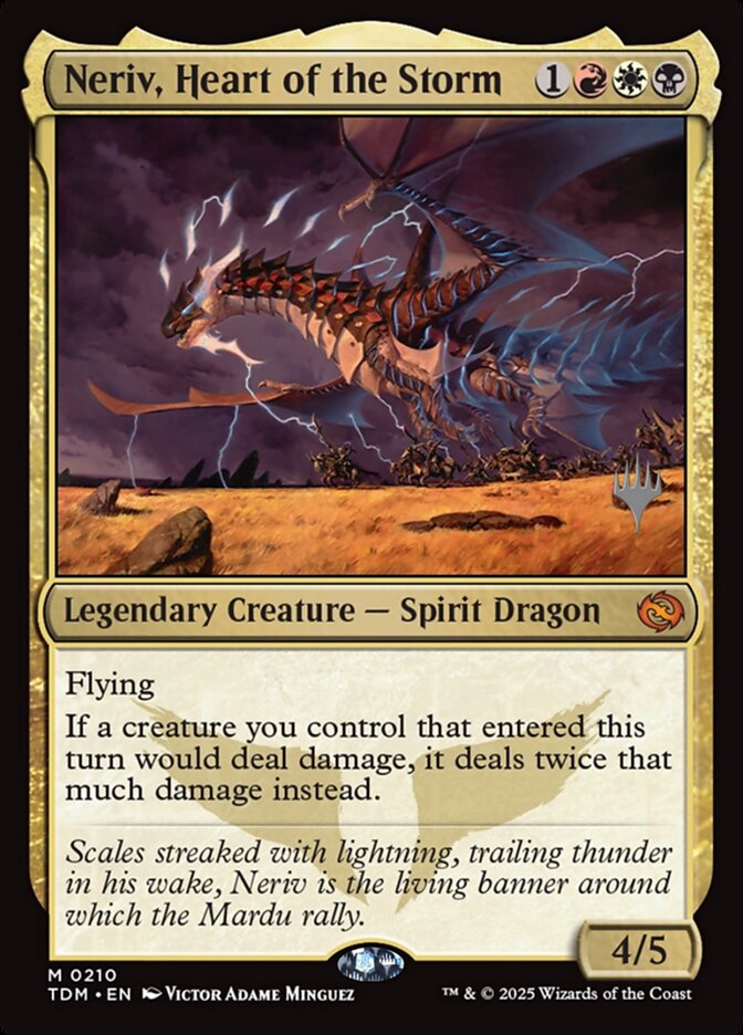 Neriv, Heart of the Storm card front