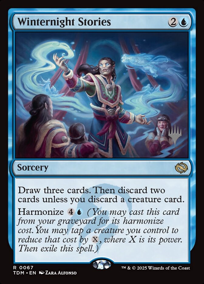 Winternight Stories card front