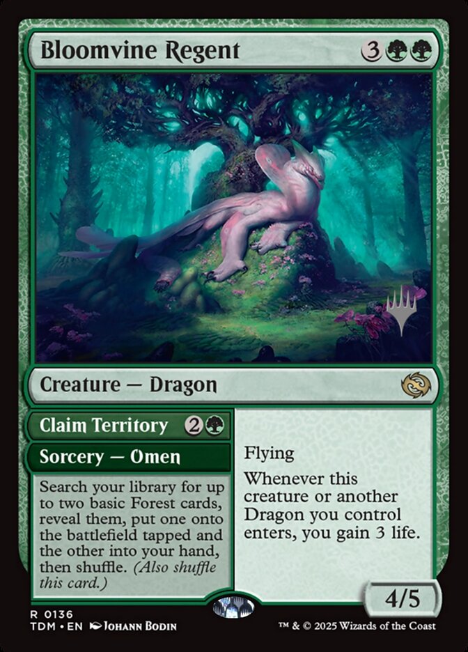 Bloomvine Regent card front