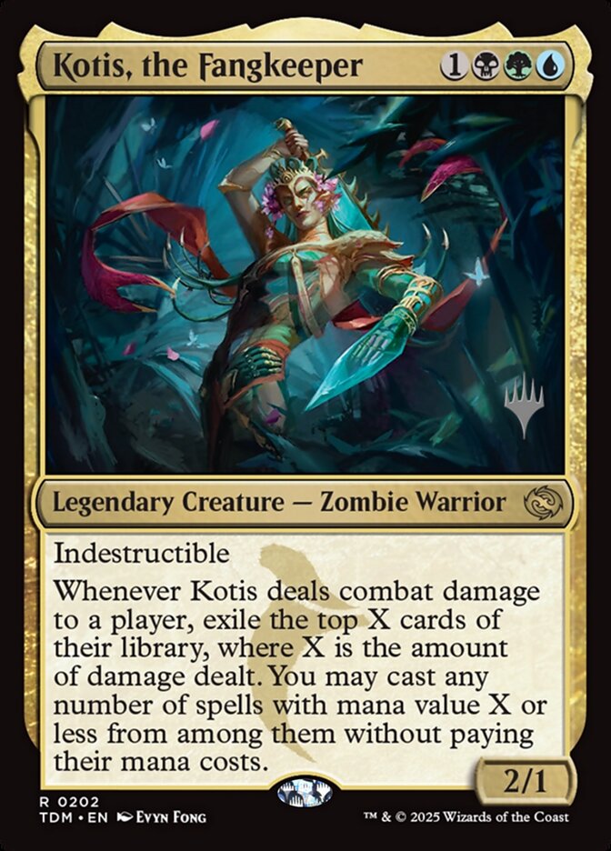 Kotis, the Fangkeeper card front