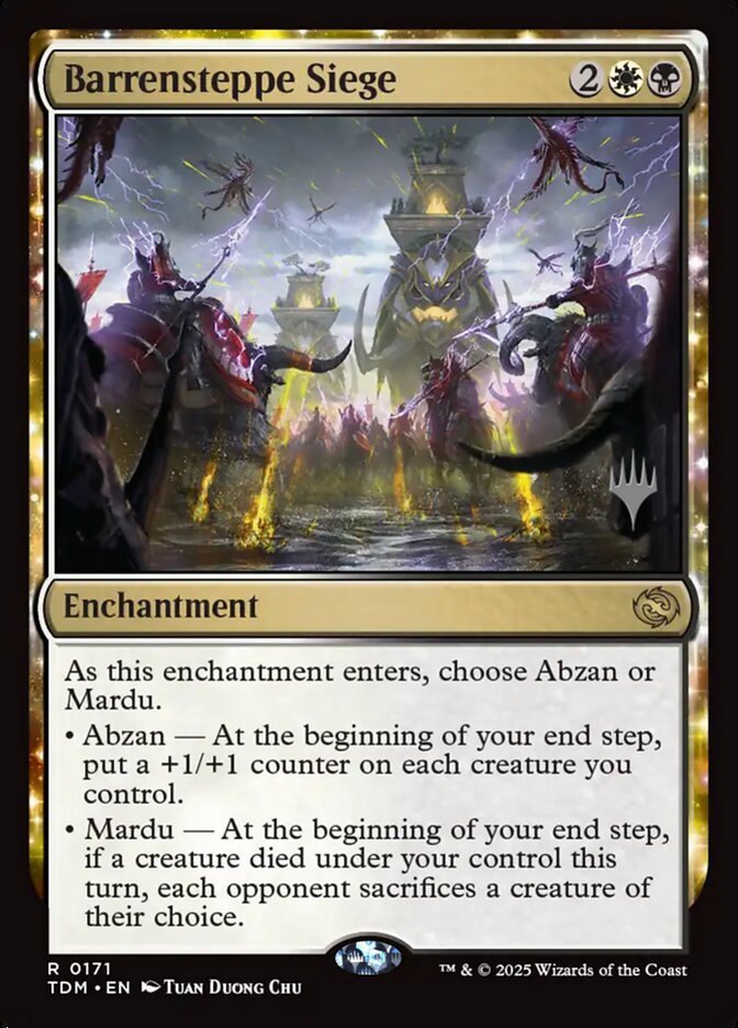 Barrensteppe Siege card front
