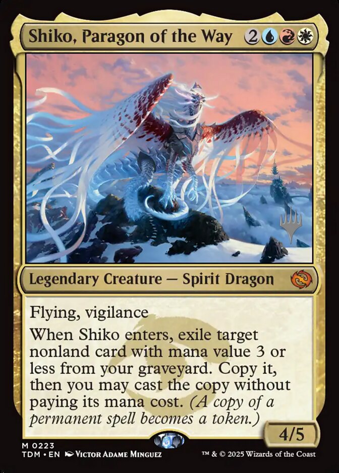 Shiko, Paragon of the Way card front