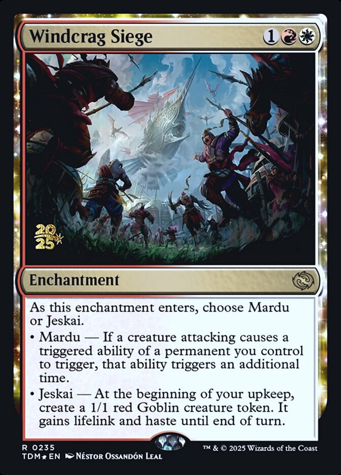 Windcrag Siege card front