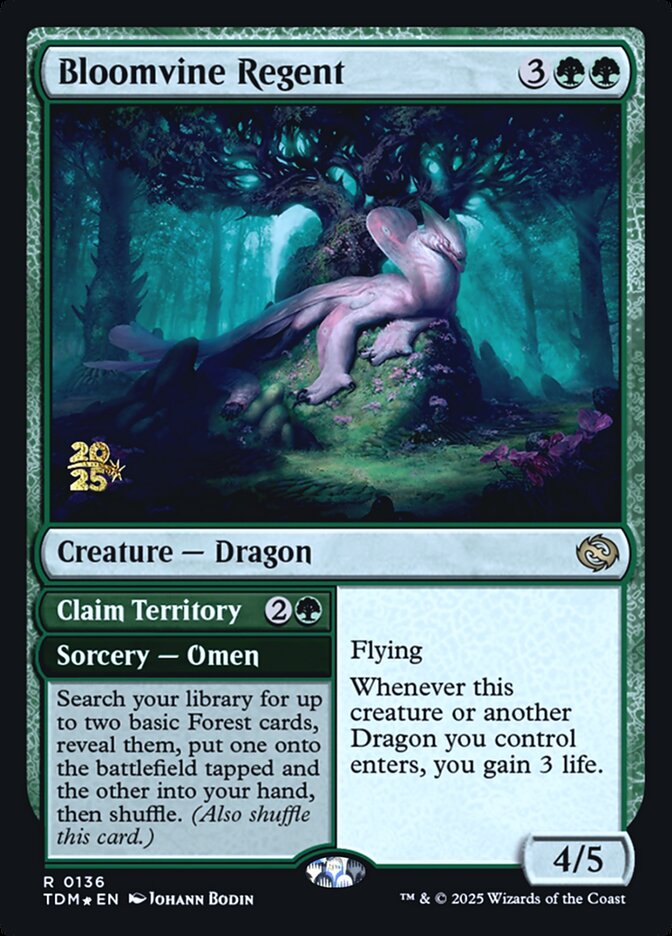 Bloomvine Regent card front