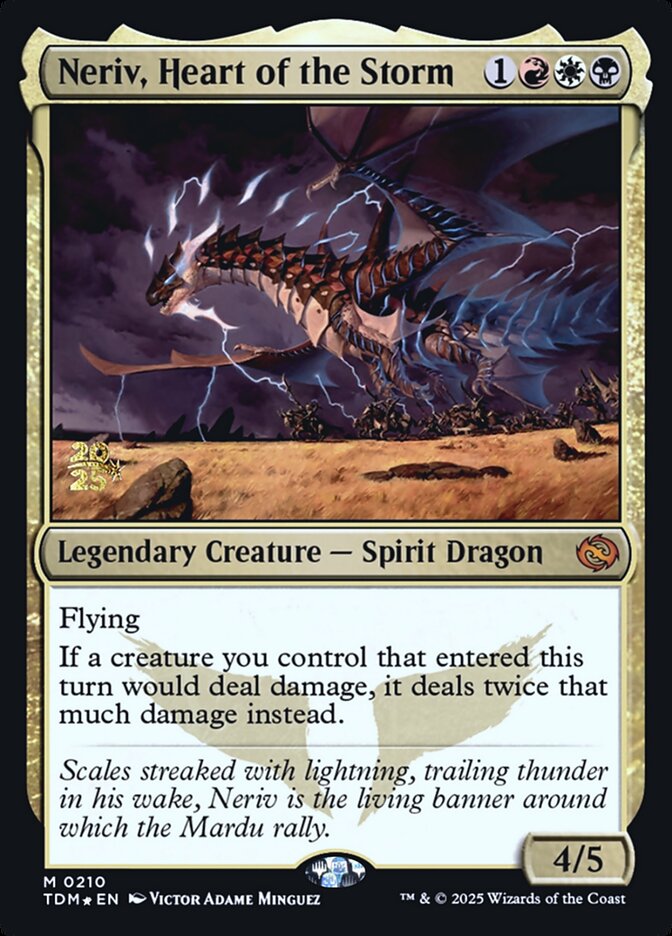 Neriv, Heart of the Storm card front