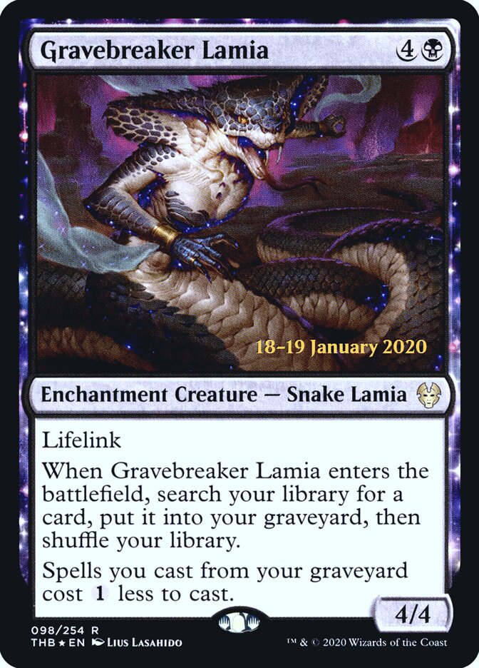 Gravebreaker Lamia card front