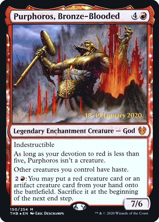 Purphoros, Bronze-Blooded card front