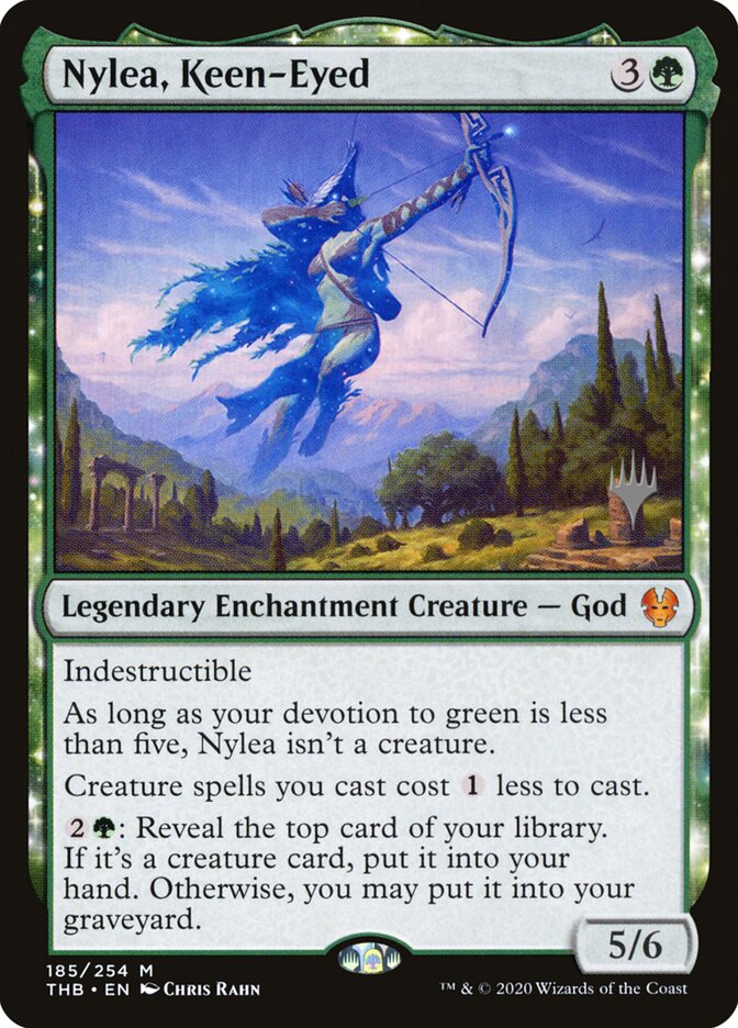 Nylea, Keen-Eyed card front