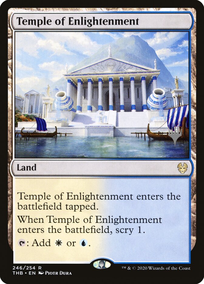 Temple of Enlightenment card front