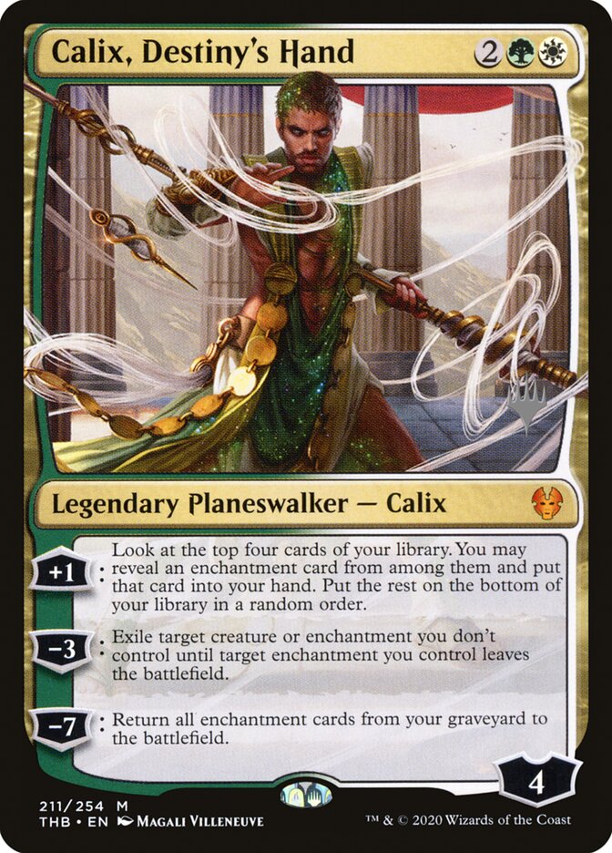 Calix, Destiny's Hand card front