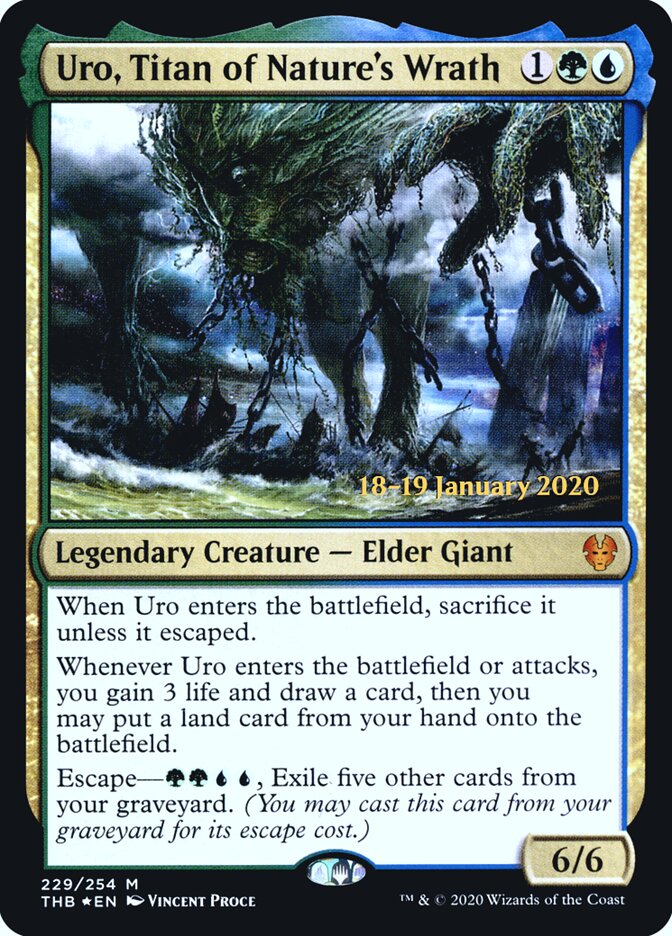 Uro, Titan of Nature's Wrath card front