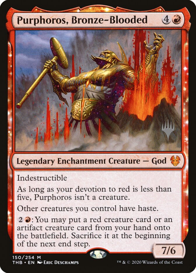 Purphoros, Bronze-Blooded card front