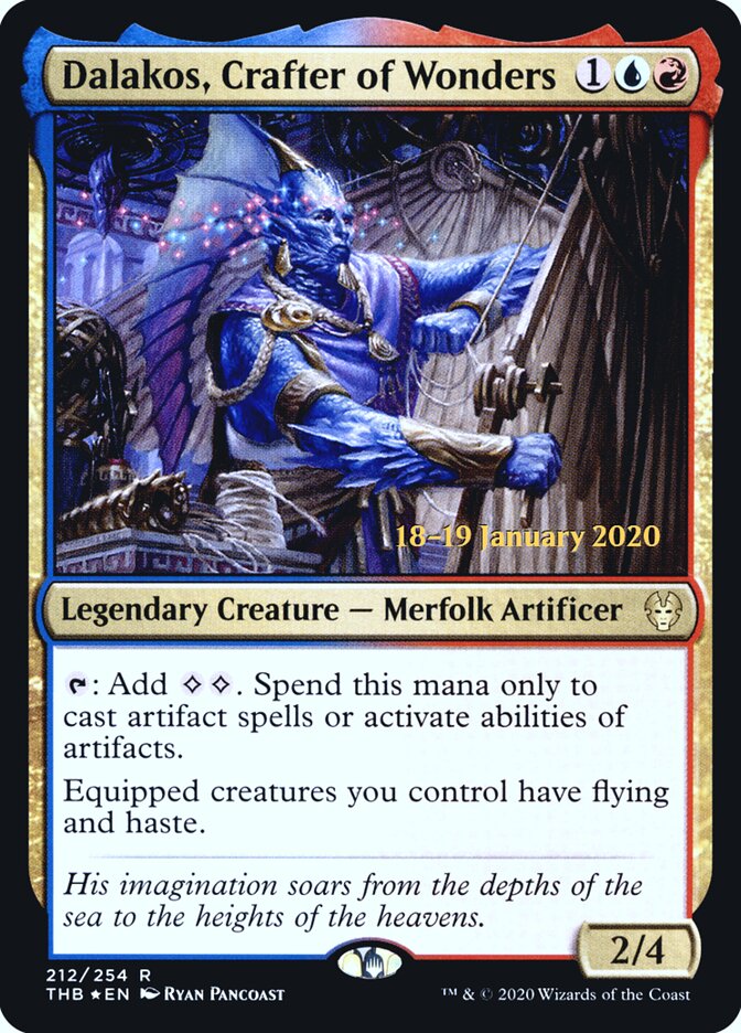 Dalakos, Crafter of Wonders card front