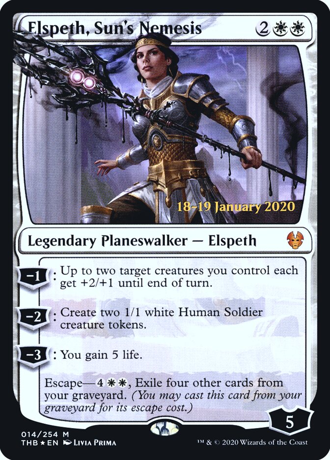 Elspeth, Sun's Nemesis card front